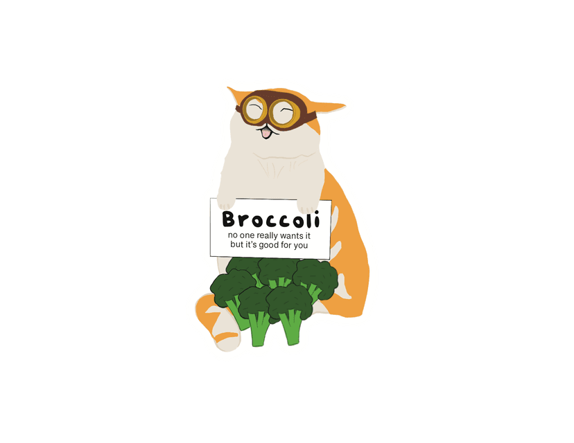 Broccoli Cat