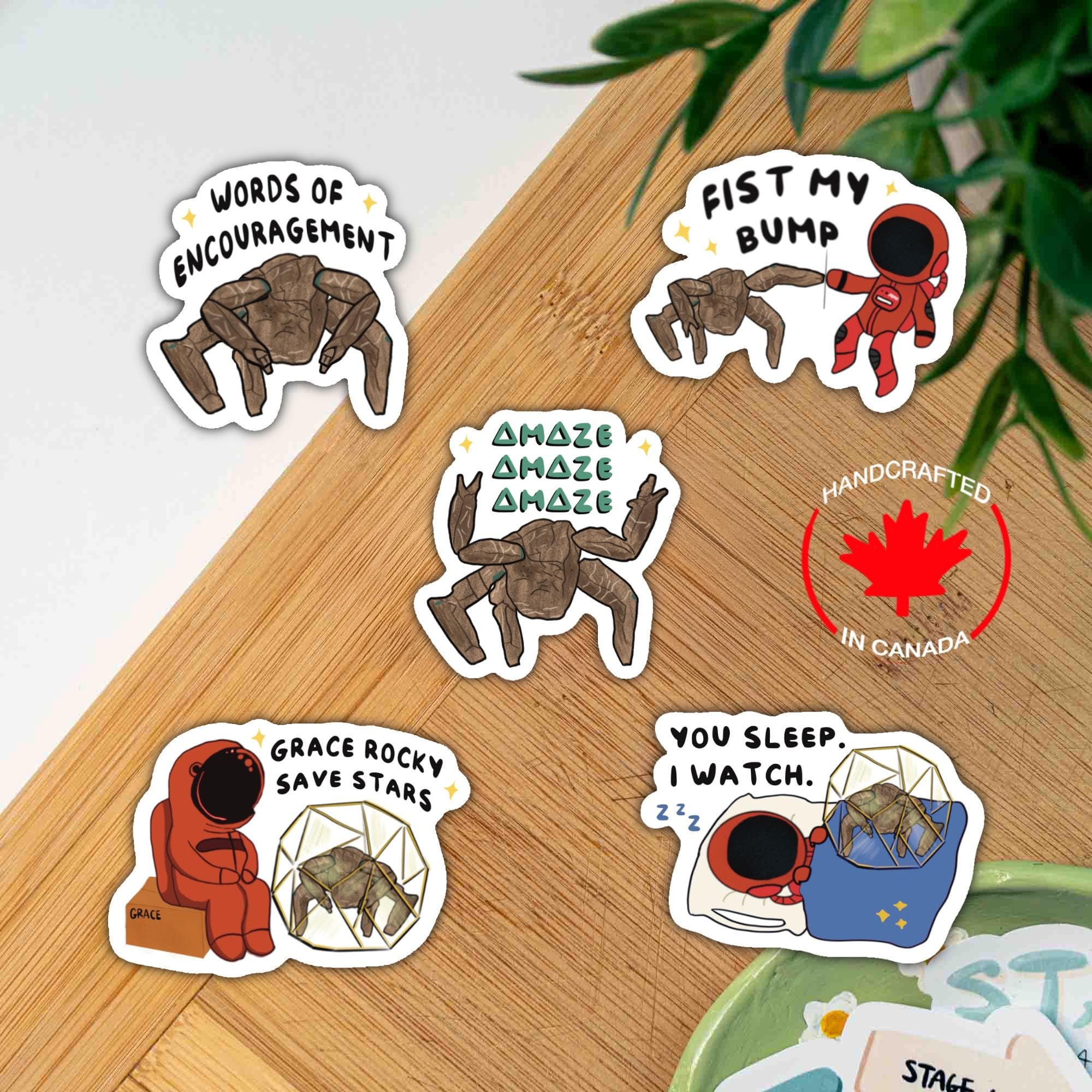 Amaze Amaze Amaze Space Sticker Pack