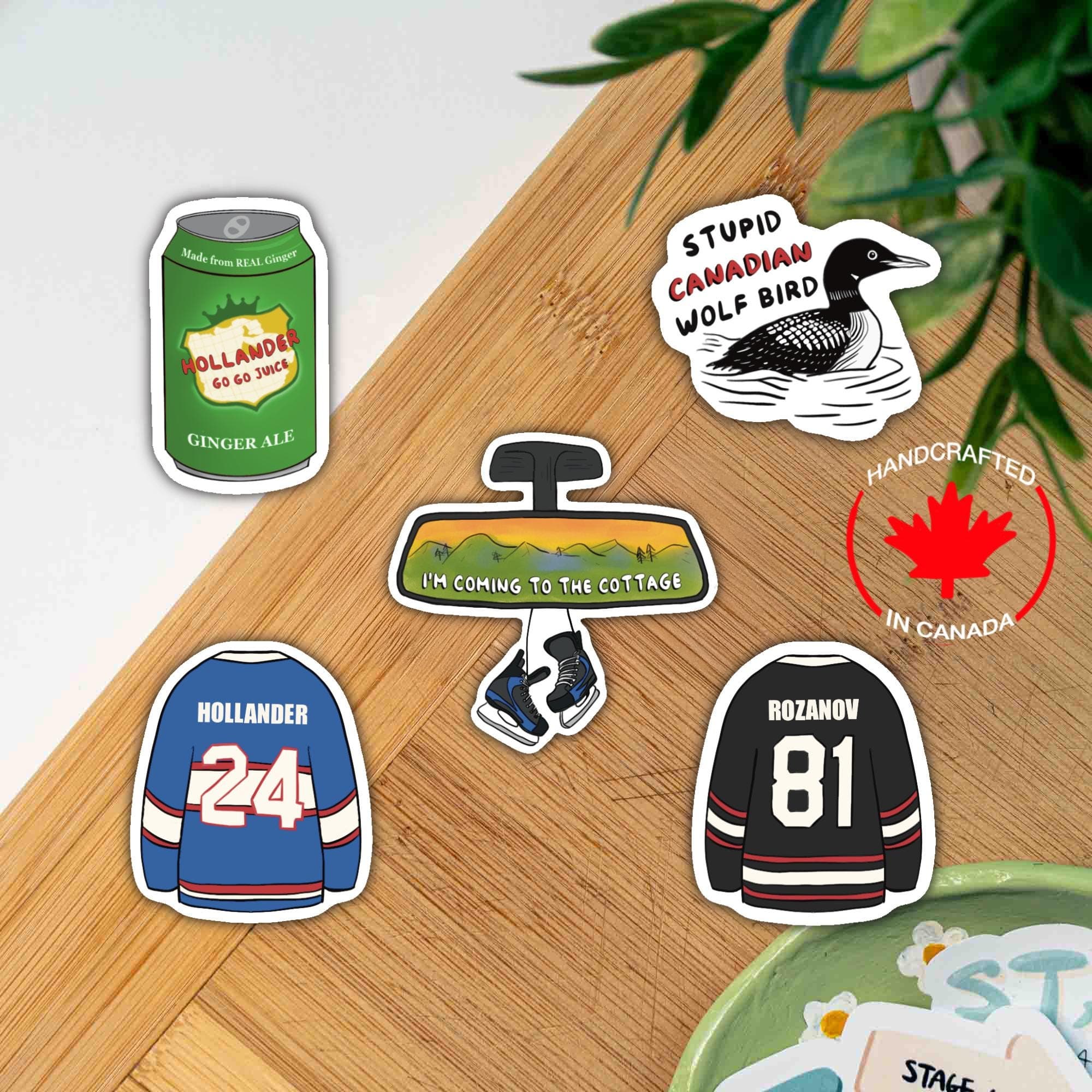 Hockey Rivalry Romance Sticker Pack
