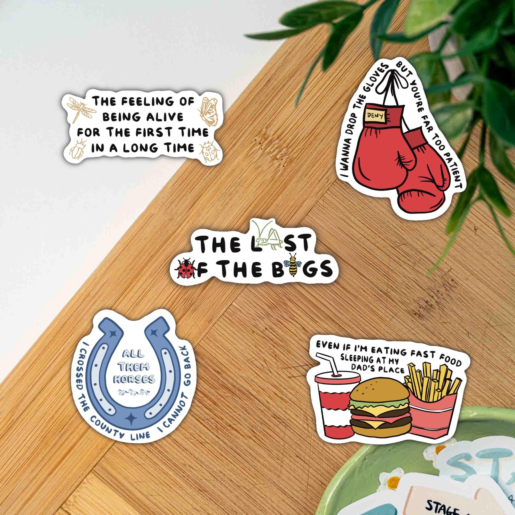Last of the Bugs Sticker Pack The Great Divide